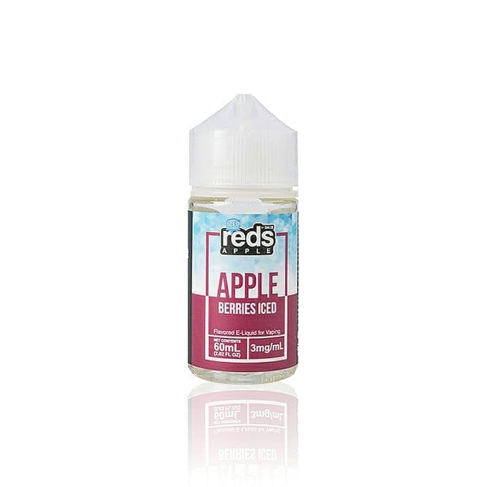 Iced Berries – Reds Apple E-Juice – 7 Daze – 60mL