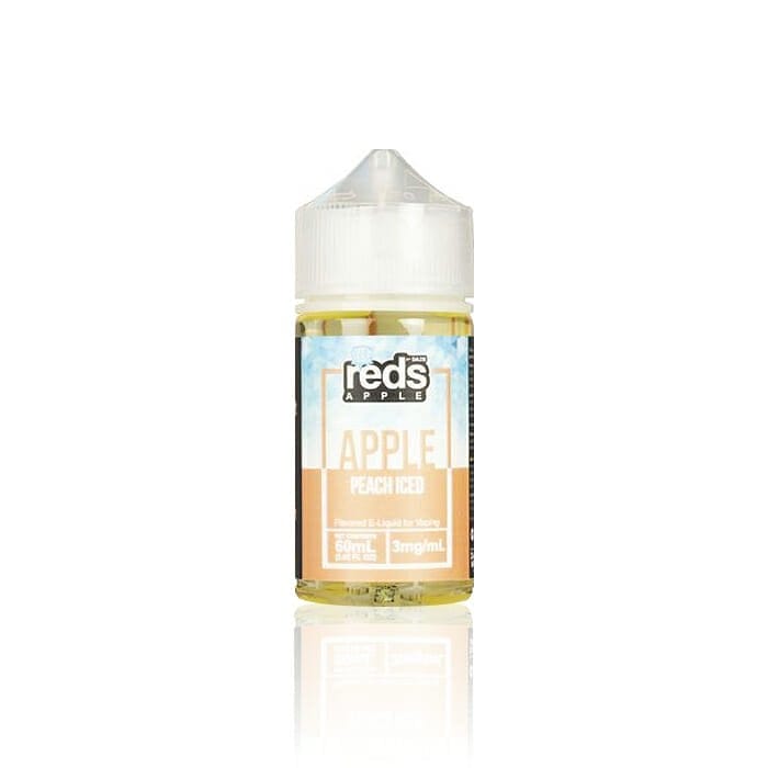 Iced Peach – Red’s Apple E-Juice – 7 Daze – 60mL